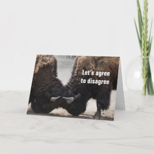 Wir sollten uns einigen, dass wir nicht einverstan karte