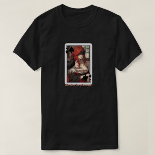 Wir spielen Vixenspiele für Vergnügungskarten T-Shirt