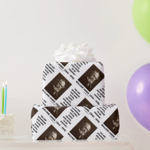 Wir spinnen unsere eigenen Schicksale gut oder bös Geschenkpapier