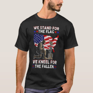 Wir stehen für die Fahne für den gefallenen Vetera T-Shirt