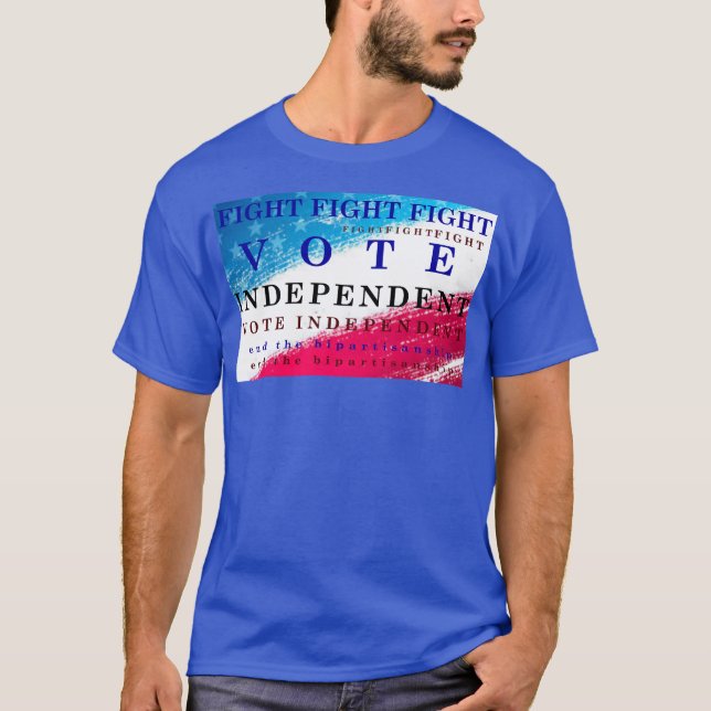 Wir stehen für einen vereinten T - Shirt (Vorderseite)