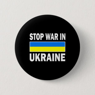 Wir stehen mit der freien Ukraine - Stopp dem Krie Button