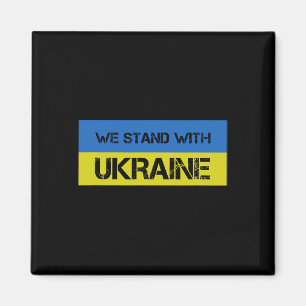 Wir stehen mit der Ukraine 1 Magnet