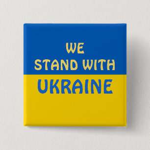 Wir stehen mit der Ukraine   Unterstützung anzeige Button