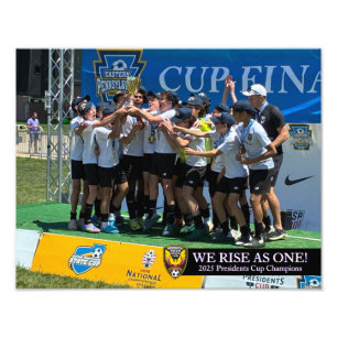 Wir steigen als eins auf fotodruck