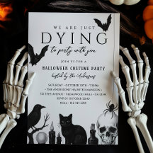 Wir sterben daran, gotisches Halloween-Party zu Pa