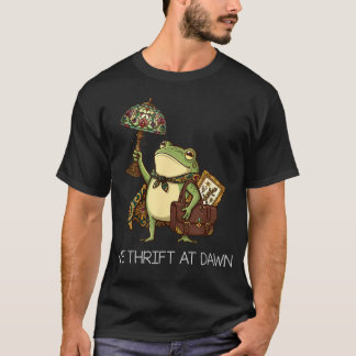 Wir stöbern bei Morgengrauen Vintage Lustiger Fros T-Shirt