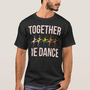 Wir tanzen Gleichberechtigung von Frauen und Männe T-Shirt