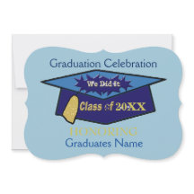 Wir taten es Blues-Abschluss-Feier