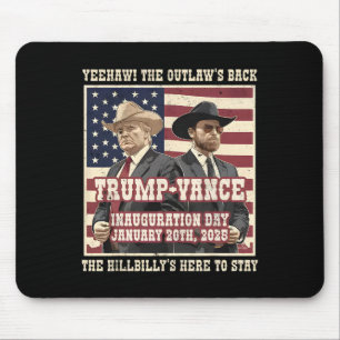 Wir taten es mit dem Gesetz und dem schmutzigen Tr Mousepad