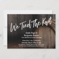 Wir tippten den Knoten Typografie-Empfang aus Holz