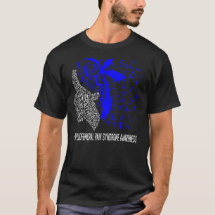Wir tragen Blau für Patellofemorales Schmerzsyndro T-Shirt