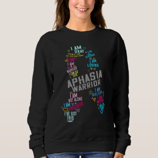 Wir tragen das Bewusstsein des Grauen Ribbon Aphas Sweatshirt