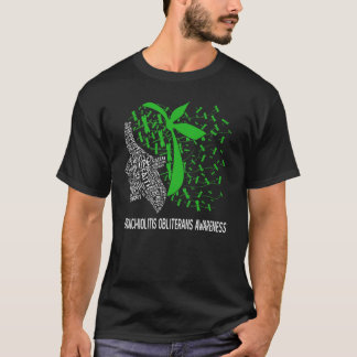 Wir tragen Grün für Bronchiolitis Obliterans Aware T-Shirt