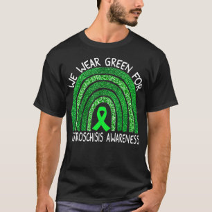 Wir tragen grünes Band für Gastroschisis-Bewusstse T-Shirt