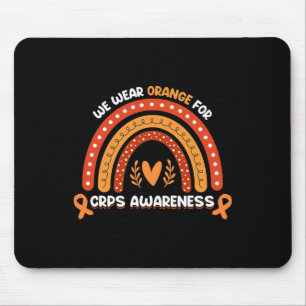Wir tragen Orange für CRPS Sensibilisierungsmonat Mousepad