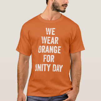 Wir tragen Orange für den Unity Day Anti-Mobbing-N T-Shirt