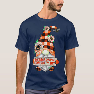 Wir tragen Orange Gnome für den Tag der Einheit, s T-Shirt