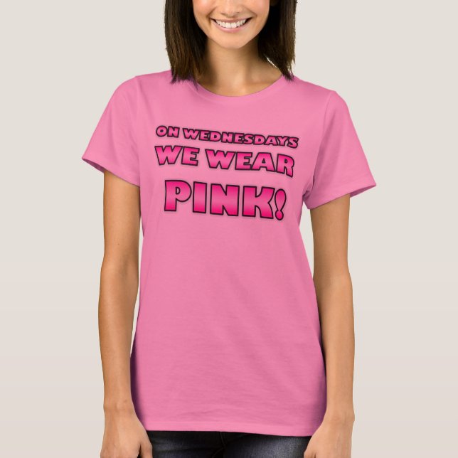 Wir tragen ROSA! T-Shirt (Vorderseite)