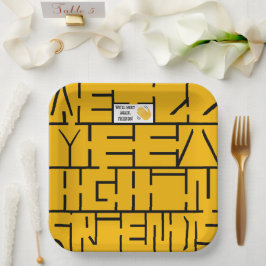 Wir treffen uns wieder, Freunde Pappteller