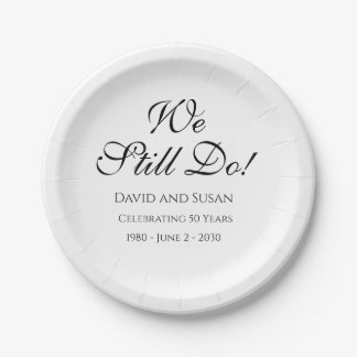 Wir tun es immer noch! Anniversay Paper Teller