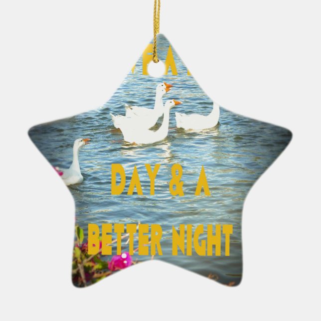 Wir verließ unseren Kunden immer zufrieden und zuf Keramik Ornament (Vorne)