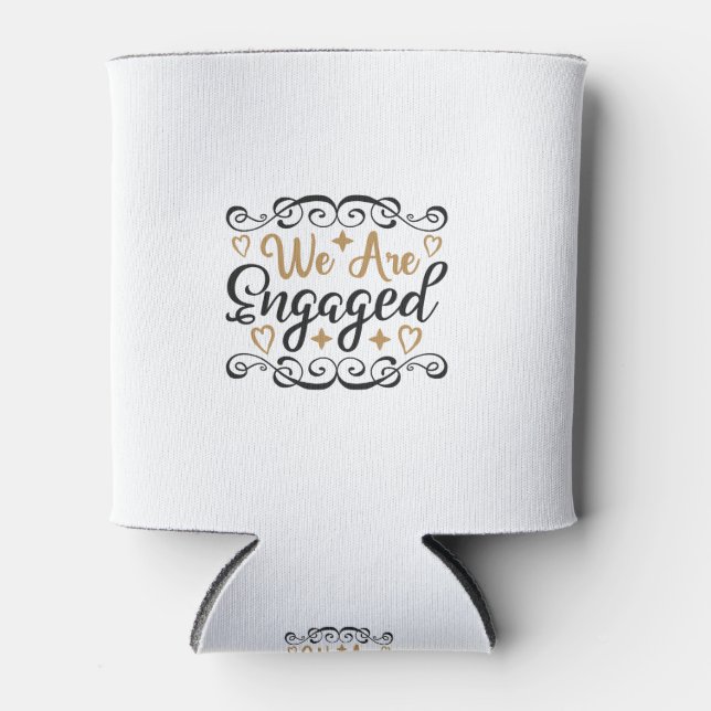 Wir verlobt dosenkühler (Vorderseite)