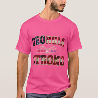 Wir vertrauen auf Gott Georgia Stark Stolz Tolles T-Shirt