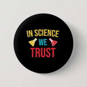 Wir vertrauen der Wissenschaft Button