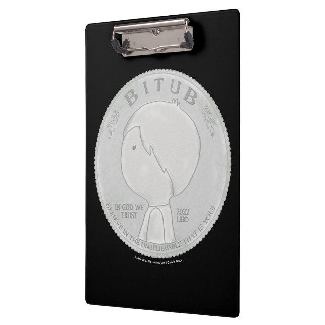 Wir vertrauen Gott Klemmbrett (Links)