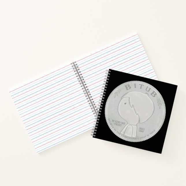 Wir vertrauen Gott Notizbuch (Innenseite)