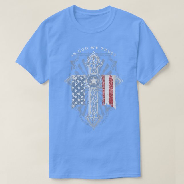 Wir vertrauen Gott T-Shirt (Design vorne)