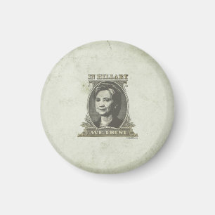 Wir vertrauen Hillary Magnet