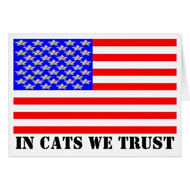 Wir vertrauen Katzen (Vorderseite (Horizontal))