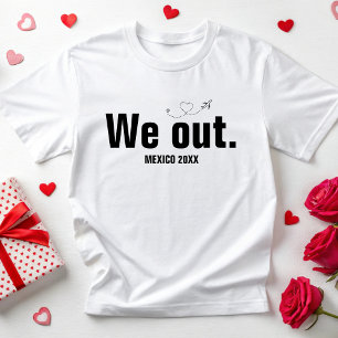 Wir vertreiben den Flugmodus für Familienreisen T-Shirt