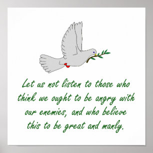 Wir verzeihen einander - Zitate zum Verzeihen von  Poster