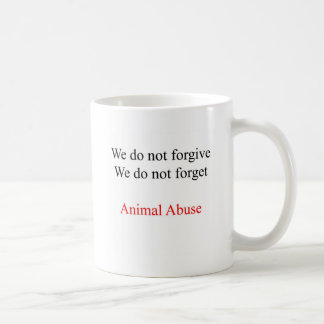 Wir verzeihen nicht kaffeetasse
