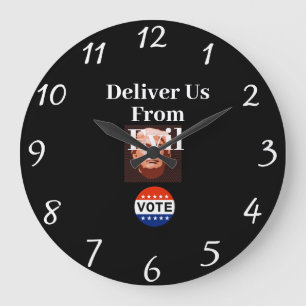 Wir von der bösen Wall-Uhr Große Wanduhr