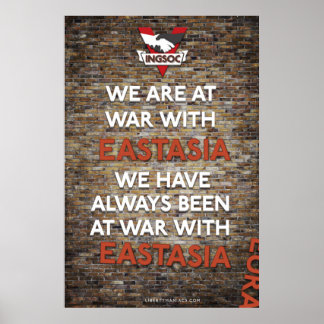 Wir waren schon immer im Krieg mit Ästasien Poster