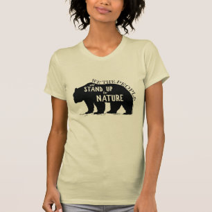 Wir, welche die Leute oben für Natur - Bär stehe T-Shirt
