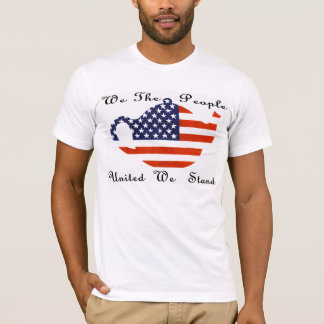 Wir, welche die Leute uns vereinigten, stehen T - T-Shirt