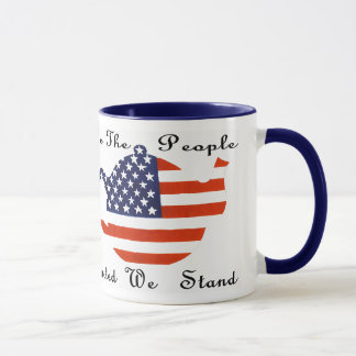 Wir, welche die Leute uns vereinigten, stehen Tasse