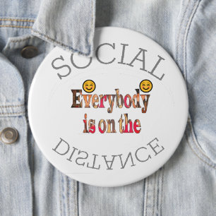 Wir werden COVID-19 überleben - eine Botschaft der Button