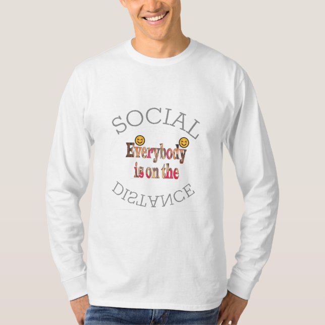 Wir werden COVID-19 überleben - eine Botschaft der T-Shirt (Vorderseite)