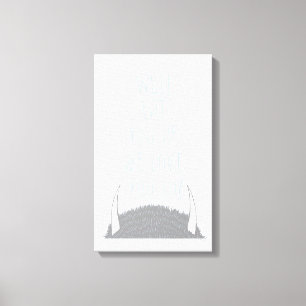 Wir werden dich aufessen, wir Liebe dich so! - Bla Leinwanddruck