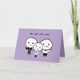 Wir werden dich vermissen. Nun, einige US-Karten Karte