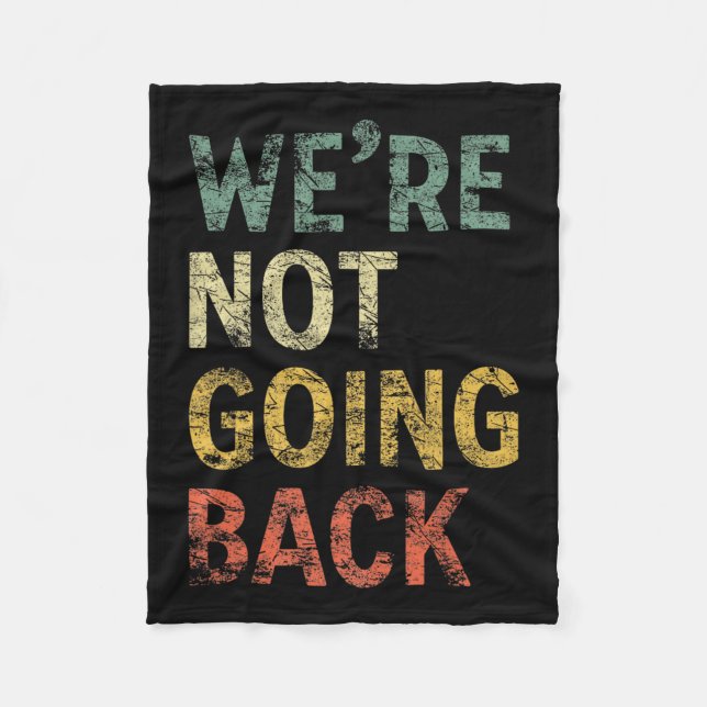 Wir werden die Abstimmung für Präsident Kamal 2024 Fleecedecke (Vorderseite)