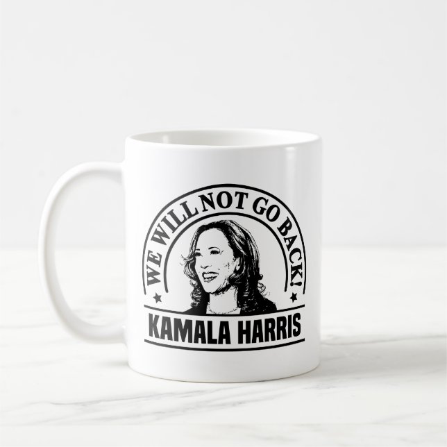 Wir werden die Tasse von Kamala Harris nicht zurüc (Links)