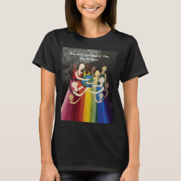 Wir werden die weltweite Explosion nicht beobachte T-Shirt