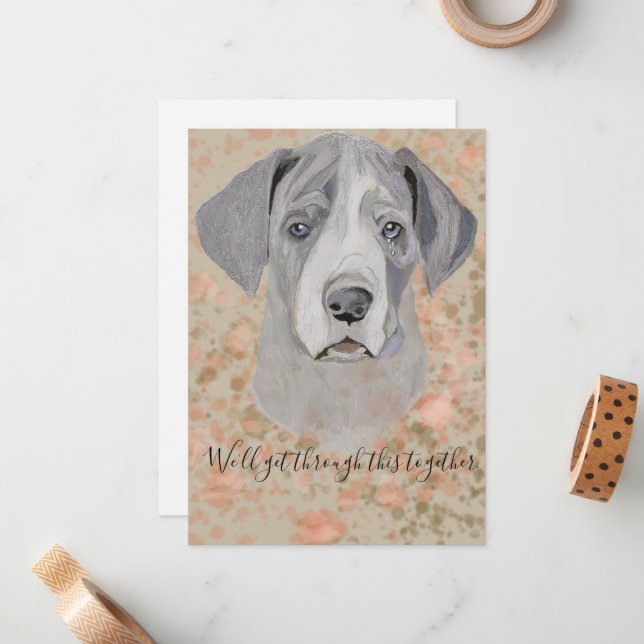 Wir werden durch diese zusammengesetzte flache Kar Mitteilungskarte (Vorderseite/Rückseite Beispiel)